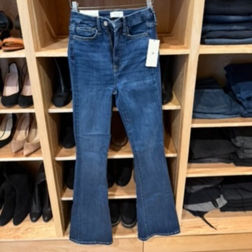 NWT Seven for all mankind tailorless flare jeans size 25